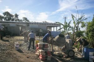 Hernandez House concrete