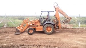 Community Garden tractor